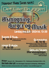 AFLYST: lsmagning, Burger og Musik!
