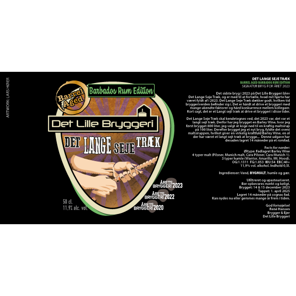 Det Lange Seje Tr�k Barrel Aged Rum Edition