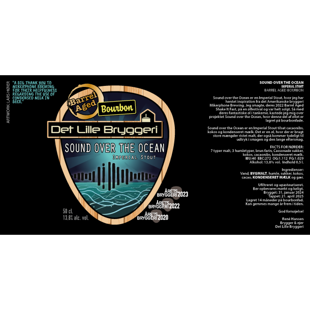 Barrel Aged Sound Over the Ocean