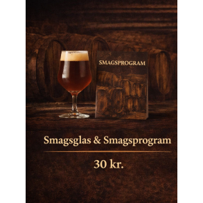 Smagsglas & smagsprogram