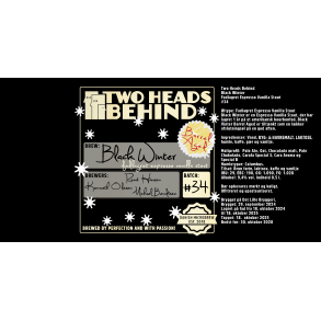 Two Heads Behind Black Winter Barrel Aged