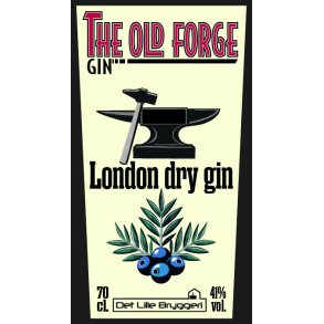 The Old Forge London Dry Gin 70 cl. 41% vol. 