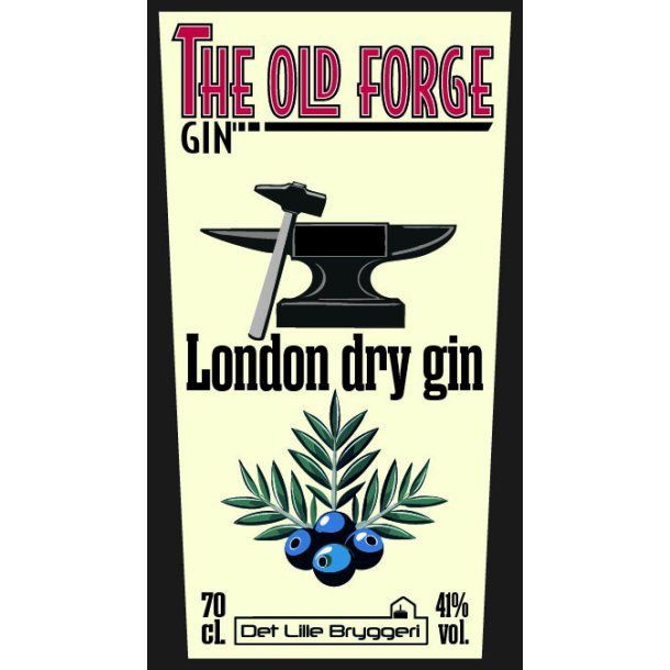 The Old Forge London Dry Gin 70 cl. 41% vol. 