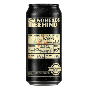 Two Heads Behind Tiny Rebel Session Pale Ale