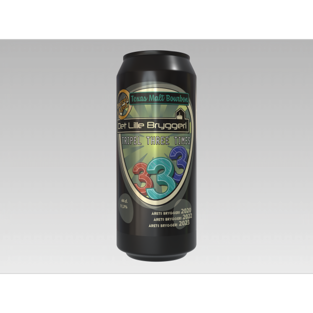 Tripel Three Times Barrel Aged Texas malt Bourbon