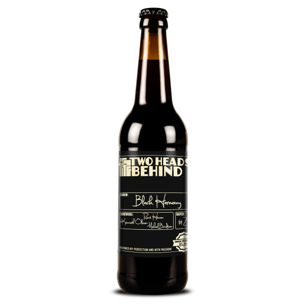 Two Heads Behind Black Harmony